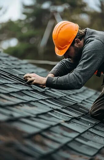 Storm Damage Roof Replacement X